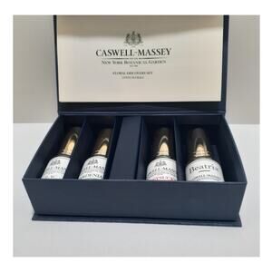 Caswell& Massey NYBG Living Florals Fragrance Sampler Set New in the Box
